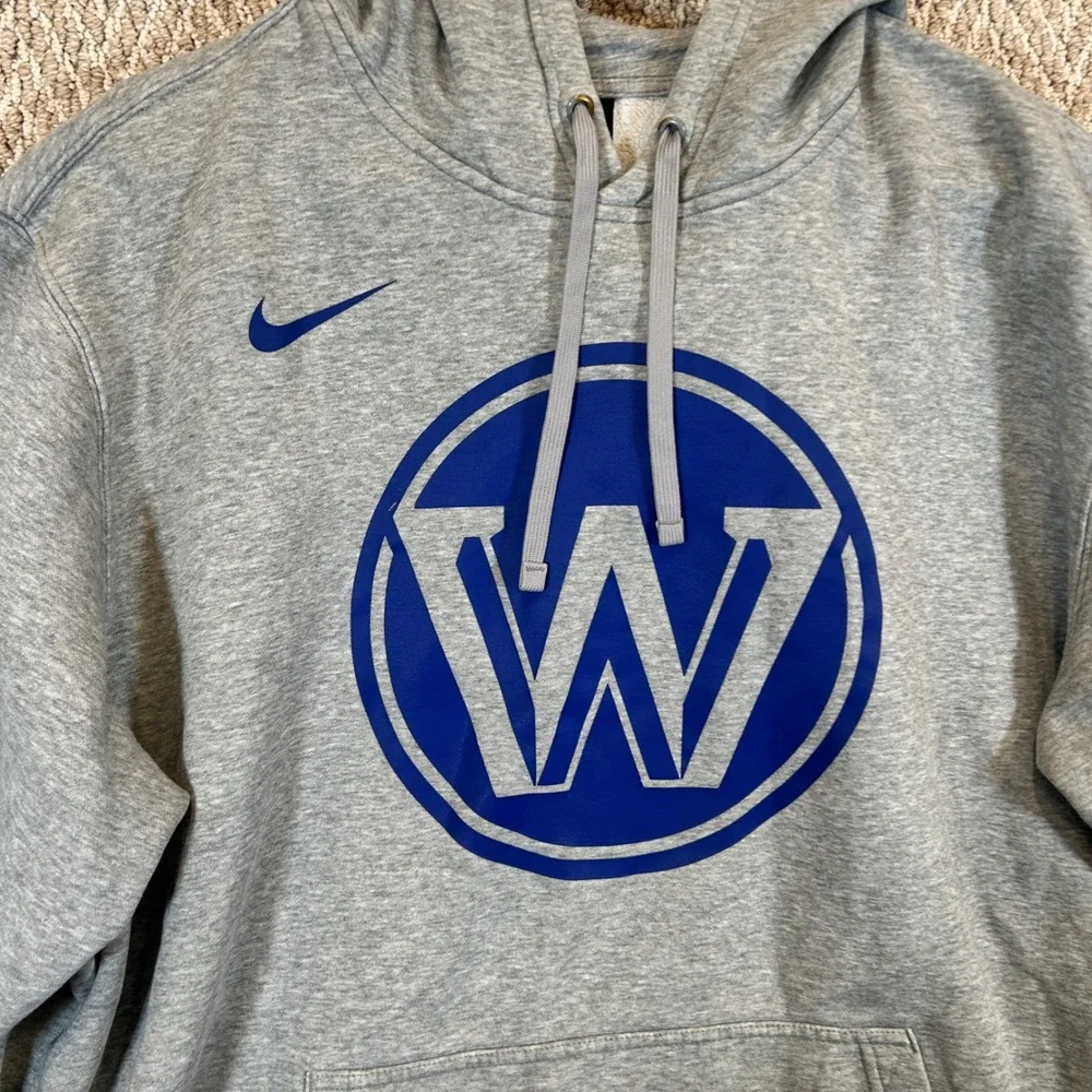Nike Hoodie Mens 3XL Gray Golden State Warriors NBA Sportswear CD3230-063